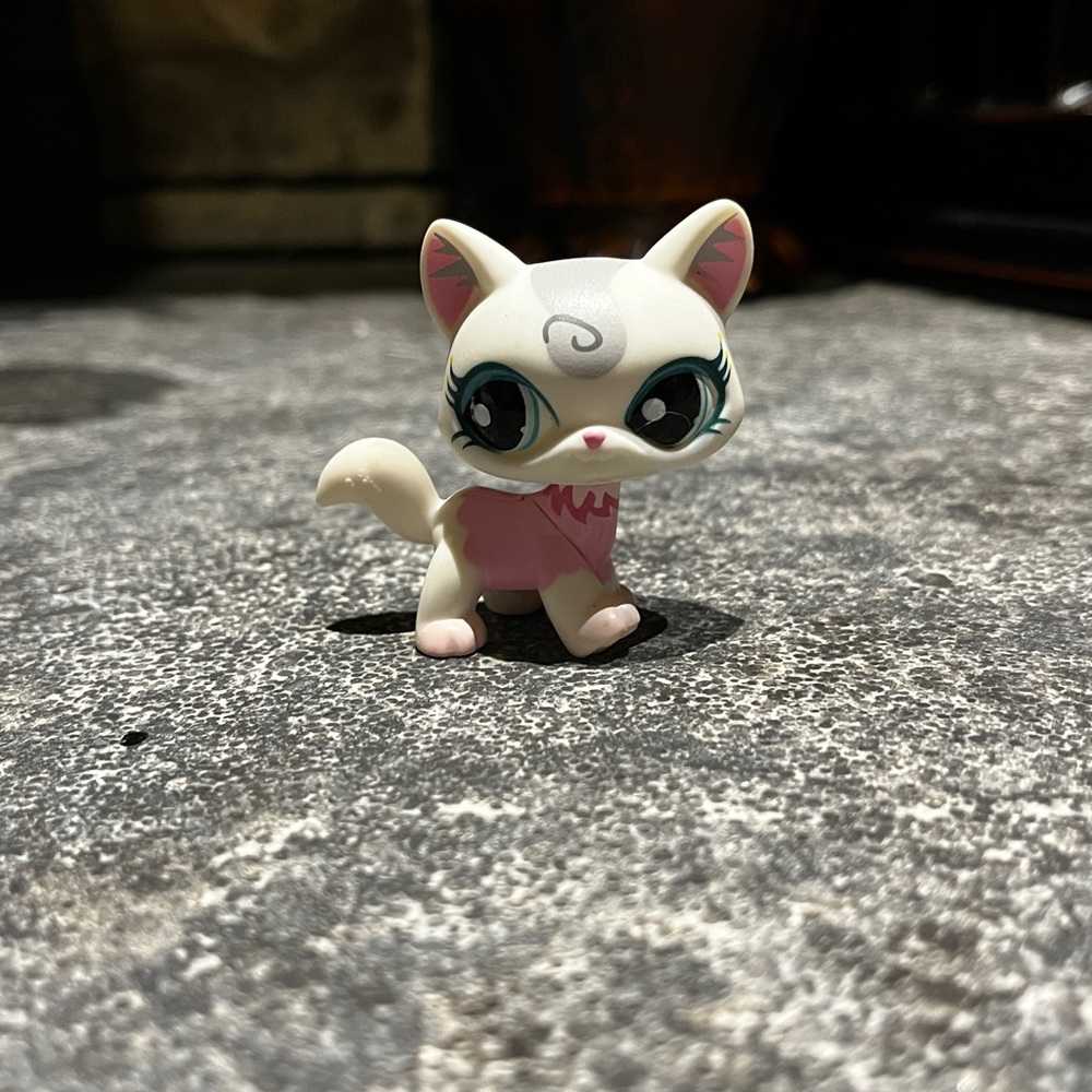 littlest pet shop #1699 walking cat☁️